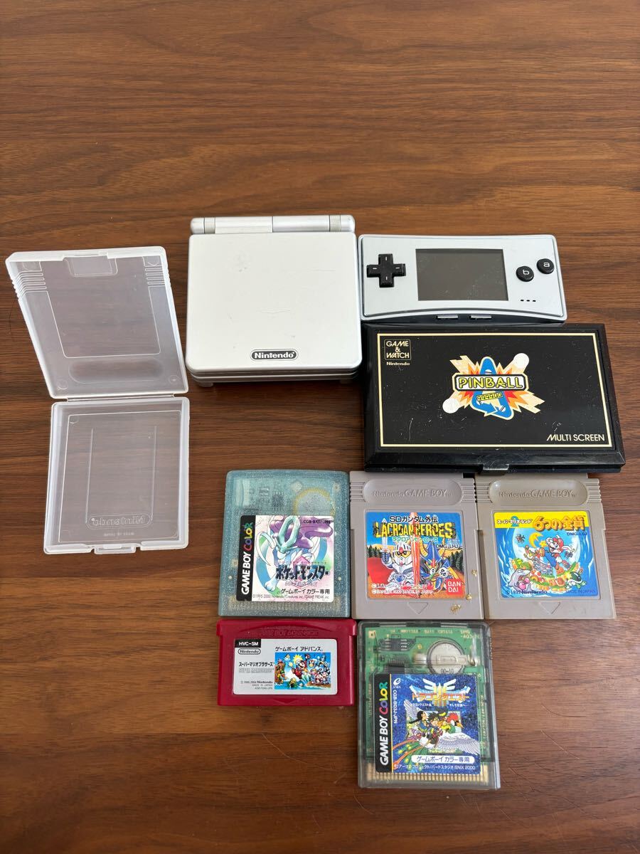 ポケットゲーム　まとめて　ジャンク ゲームボーイポケット GBA GBASP ジャンク （美品！】ジャンク