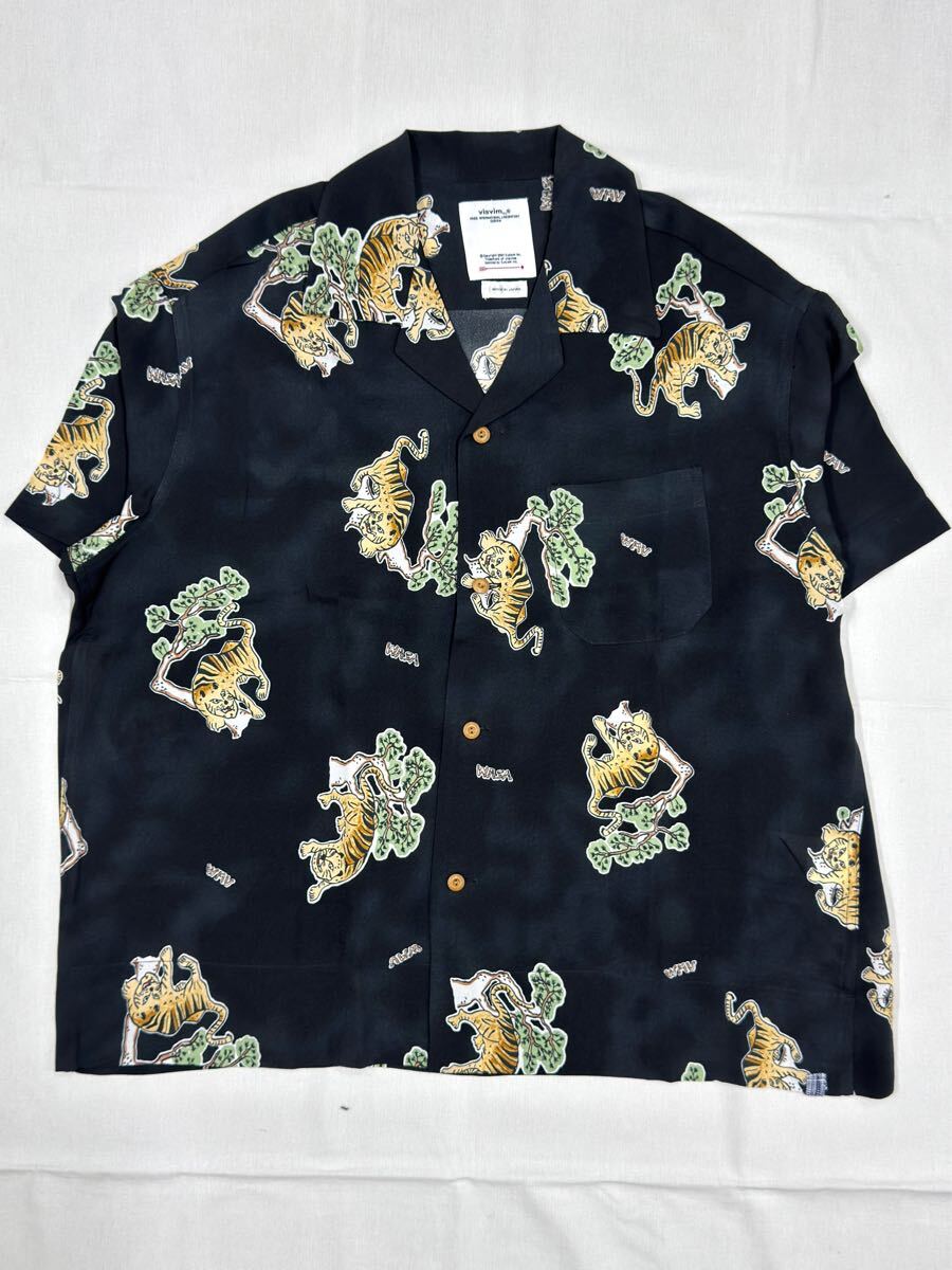 visvim ヴィズヴィムHACKING SHIRT S/S VT SILK