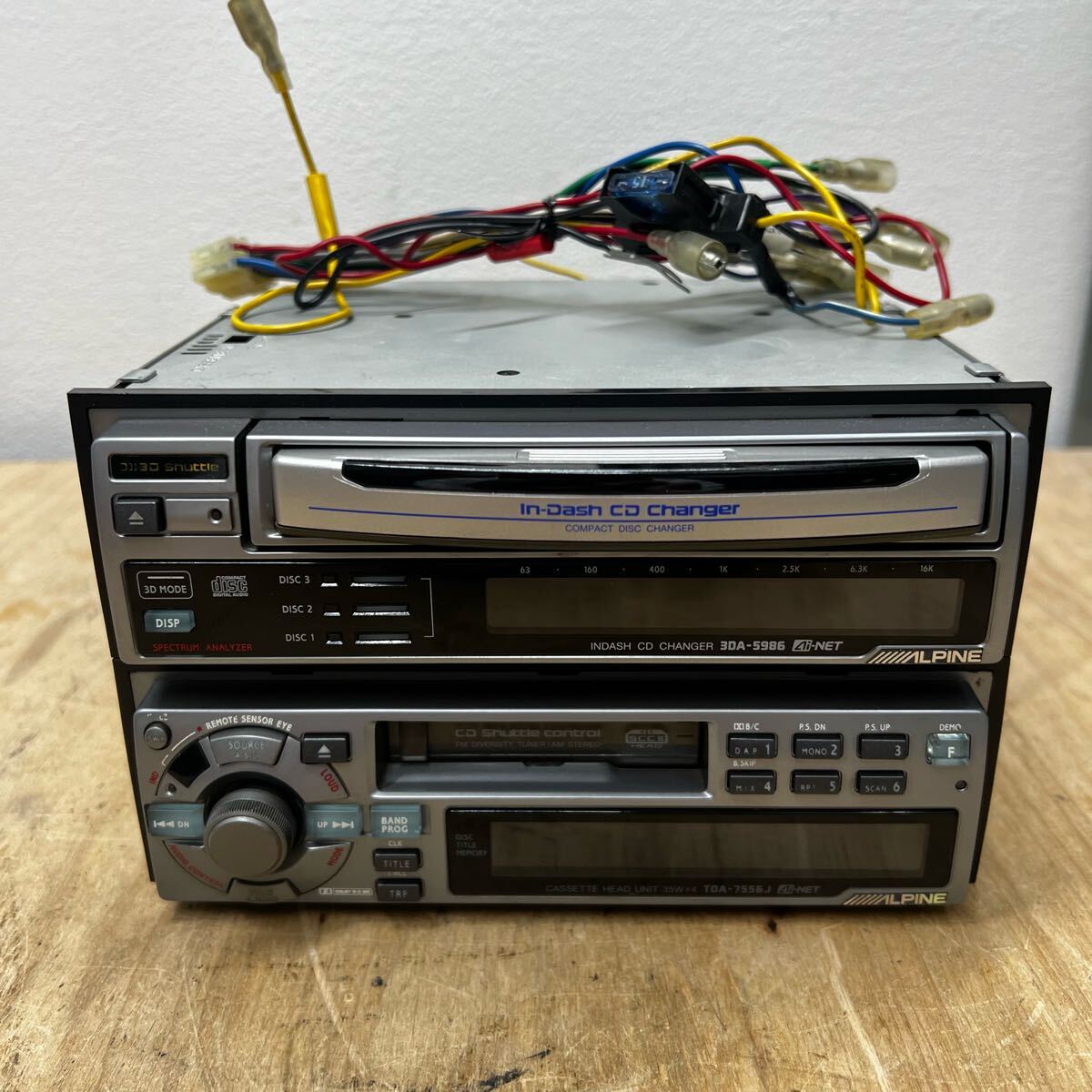 アルパイン カセットデッキ「7293JS」イコライザー「3348