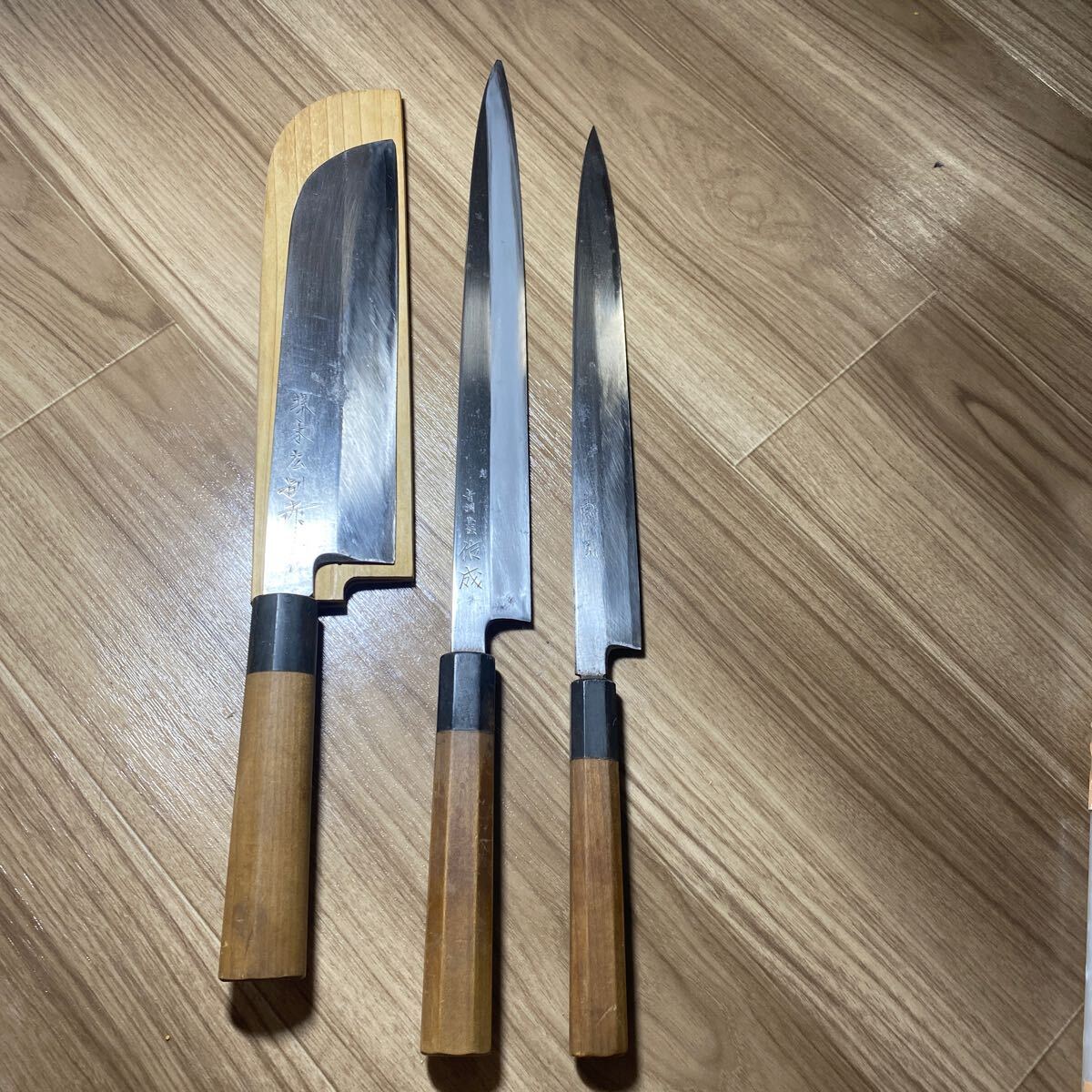 薄刃包丁　高鳳　240mm 新品未使用 高鳳 銀三 鎌形薄刃包丁 8寸 - メルカリ