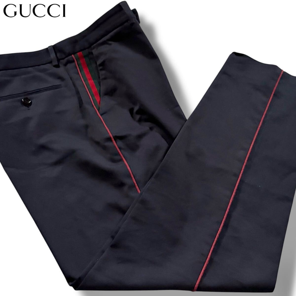 レビュー高評価の商品!の商品をすべて GUCCI GGパターン ロゴ テクニカルジャージ ジョガーパンツ パンツ