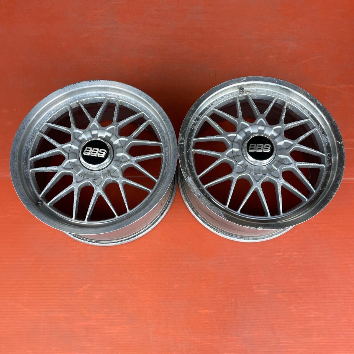 マーク艶有 当時物 希少色 即決 絶版 BBS RG 14インチ 15インチ 用 