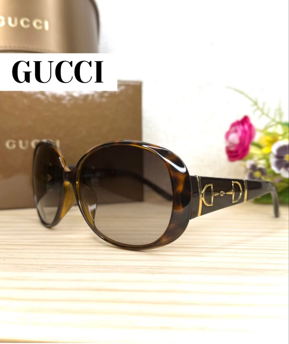 GUCCI サングラス べっ甲柄 ケース付き GUCCI グッチ べっ甲柄 サングラス ケース付き | Shop at JDirectItems