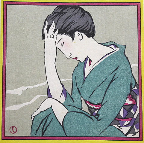 竹久夢二 木版