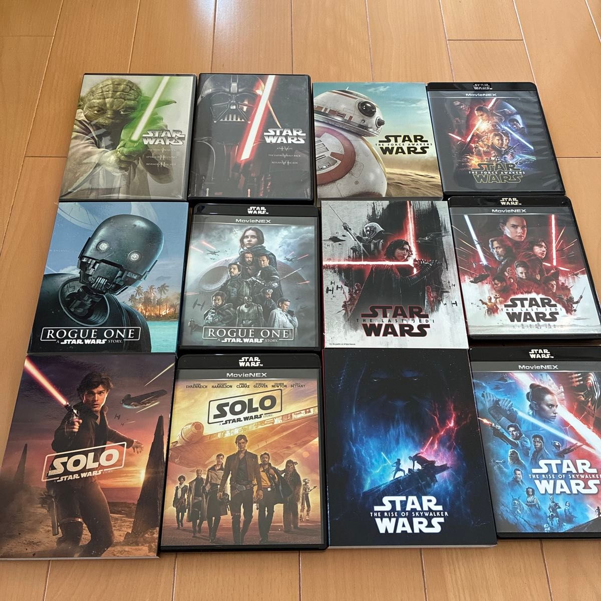 初回限定版【スター・ウォーズ エピソード7・8・9】Blu-ray+DVD STAR