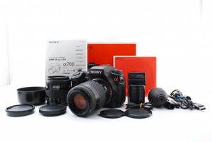Sony a-700 ダブル レンズ セット DSLR Camera Lens Set ソニー アルファ [Aランク] #606107A-2k