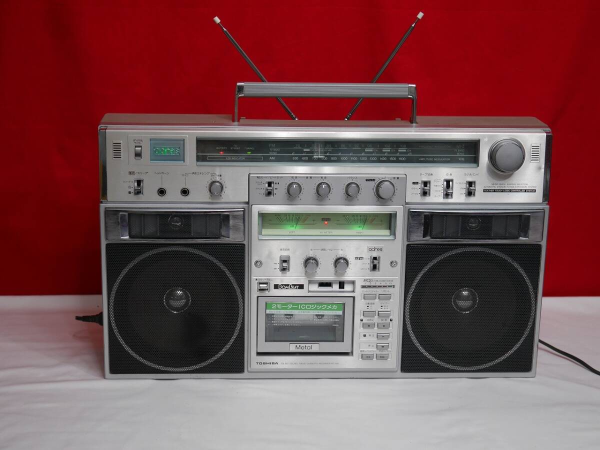TOSHIBA RT-S87 ラジカセ 昭和レトロ 東芝 BOMBEAT