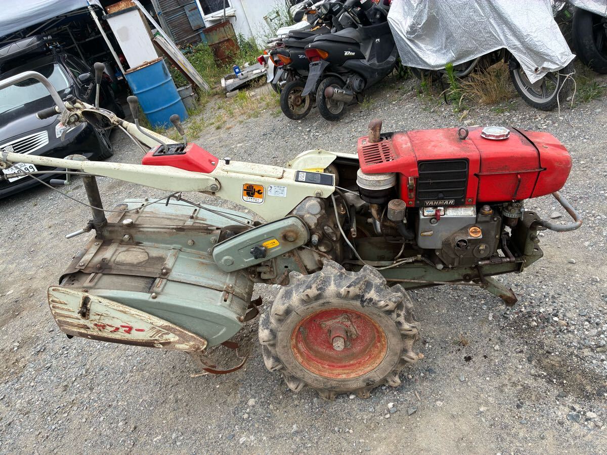 ヤンマー ディーゼル耕運機 管理機 YC60-G 6馬力 実働品 山形県から 