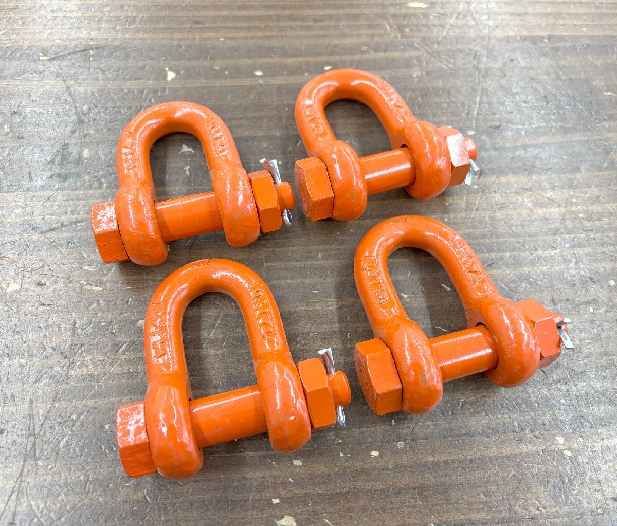 ◆中古良品◆ KONDO-16 WLL 2.5t シャックル 計2本セット◆送料510円～ Yahoo!オークション -「wll」の落札相場・落札価格