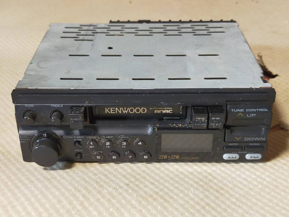 KRC－DX33 ケンウッド カセットレシーバー 当時物