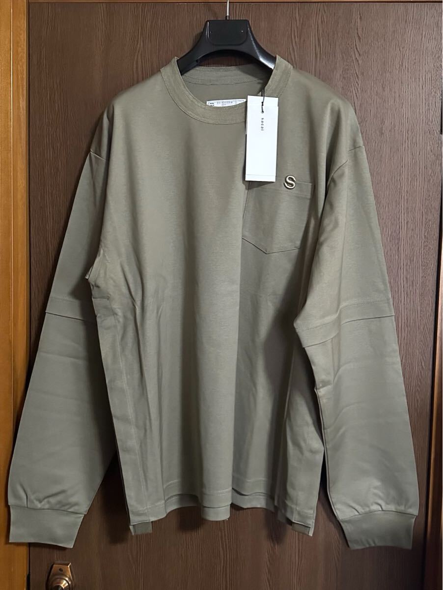 3新品 sacai ガーメントダイ タイダイ グラデーション スウェット 