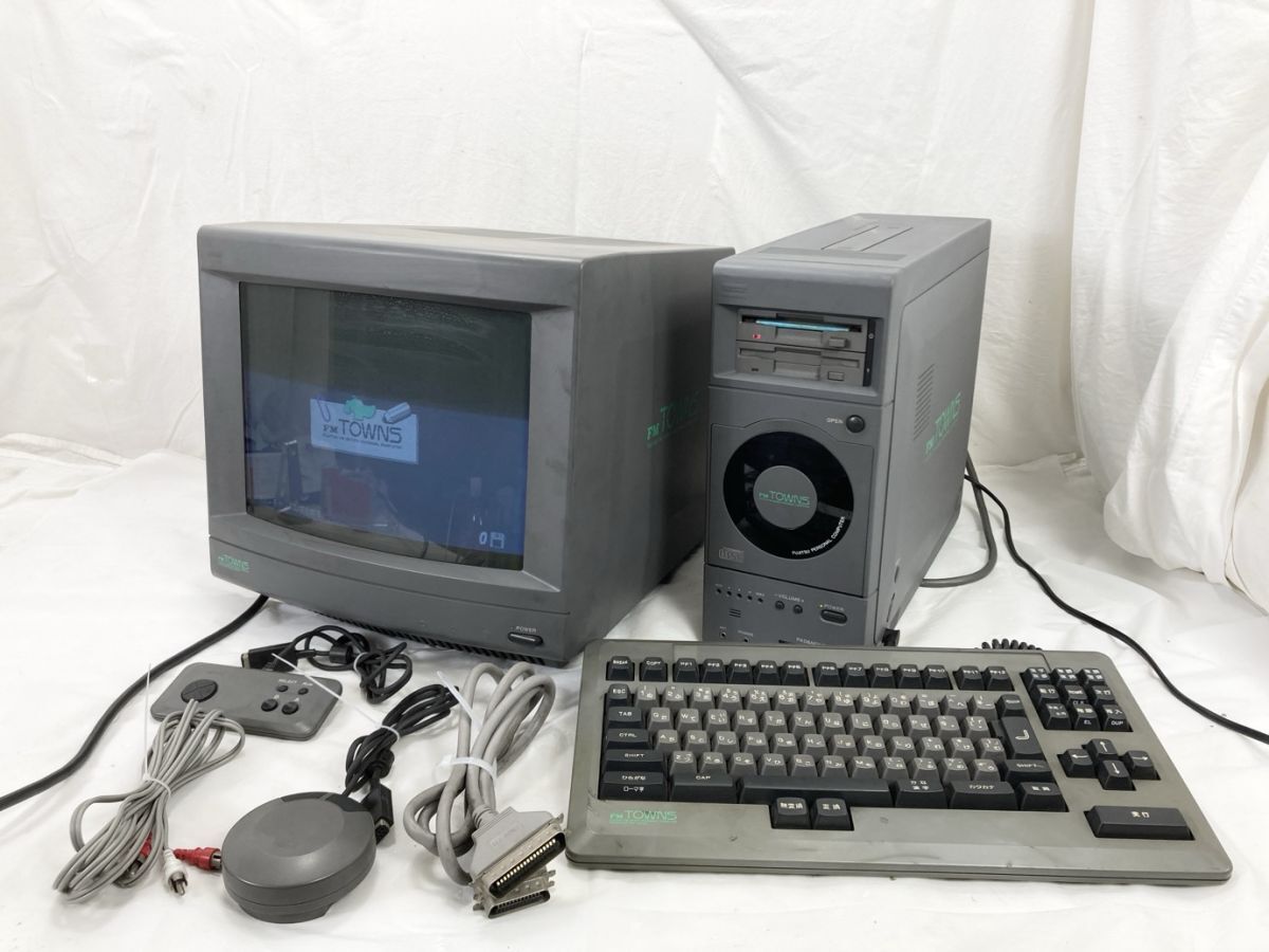 ☆【動作未確認・ジャンク扱い】 富士通 FM-TOWNS用キーボード FMT