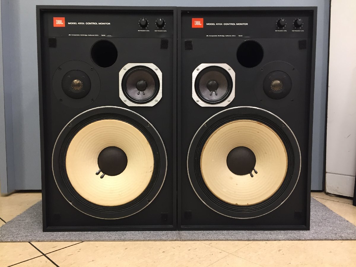 スピーカー】JBL、MODEL4312D（ペア）のご紹介です。