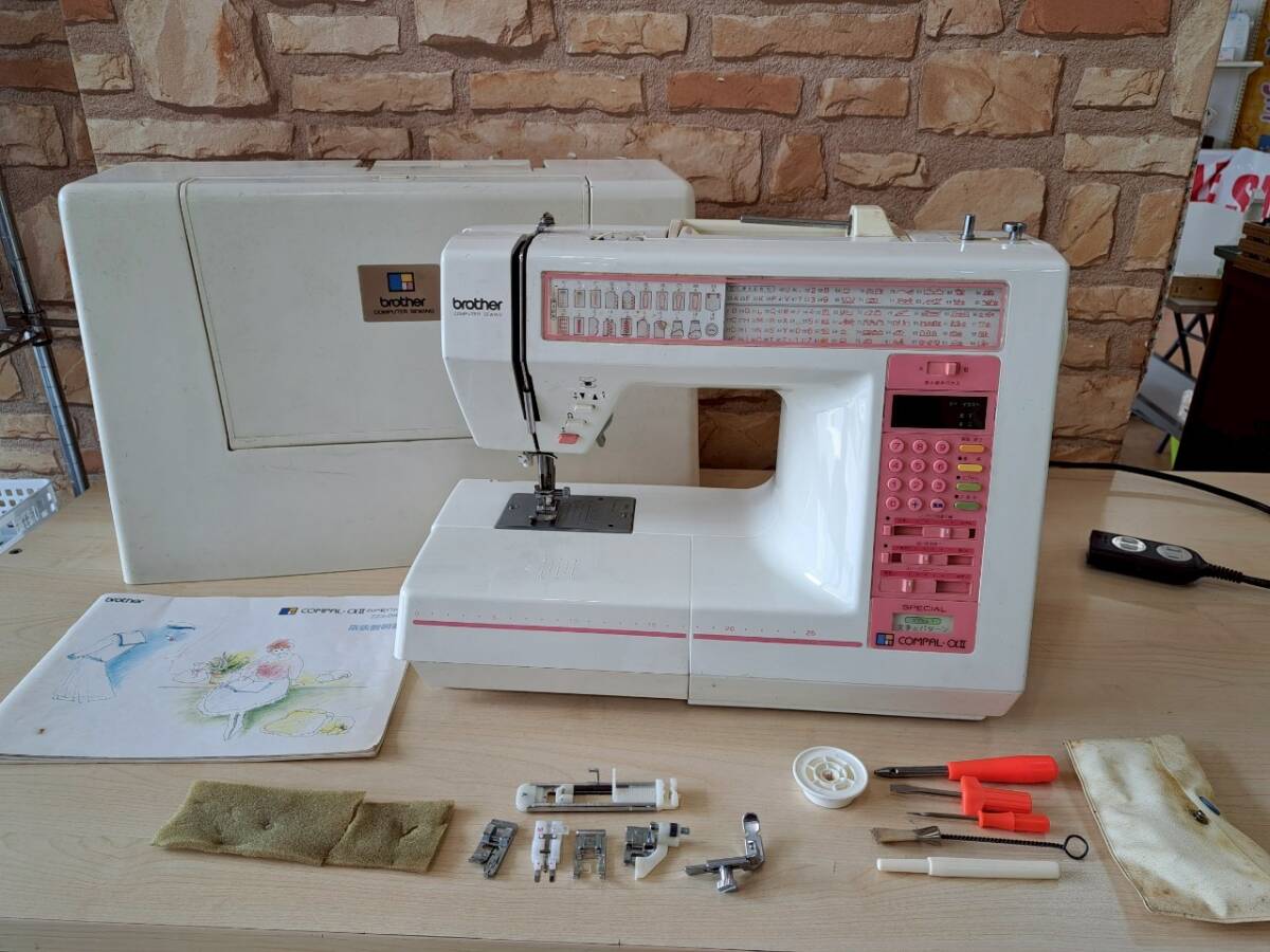 現状品 BROTHER Compal EX ZZ3-B650 ブラザー ミシン ハンドクラフト 
