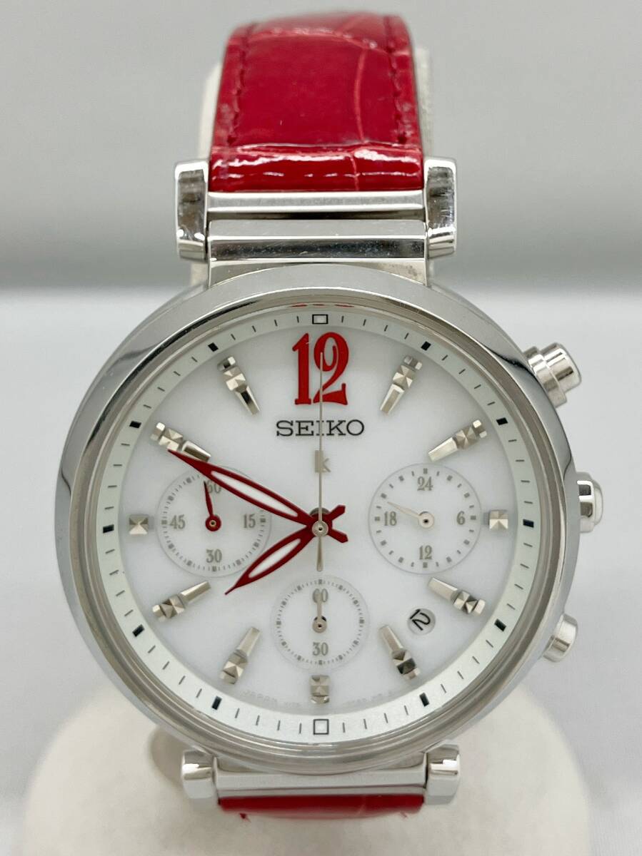 j246 SEIKO ルキア ソーラー 腕時計 V175-0CZ0 不動 V175 SEIKO的價格