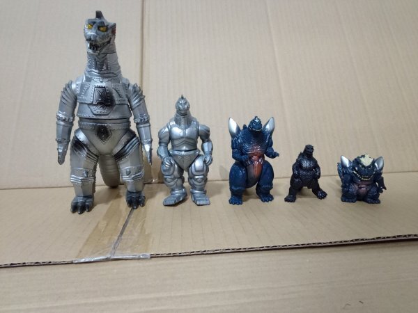 ゴジラ 怪獣軍団 フィギュア 6体セット フルメタル Search Results for