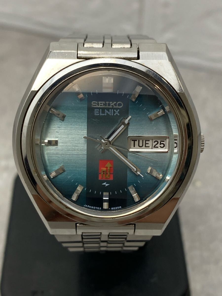訳あり品　セイコーSEIKOエルニクス0703-7080 自動巻き腕時計 Yahoo!オークション -「セイコー 0703」の落札相場・落札価格