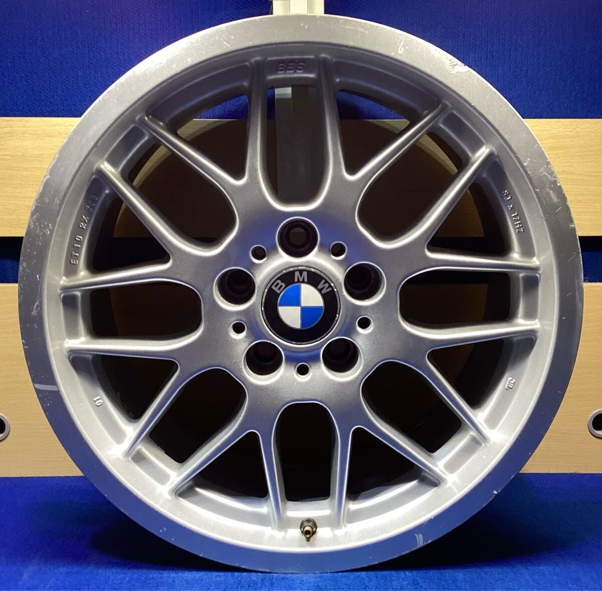 BBS RX204 17インチ アルミホイール 17x8.0J オフセット+38 5穴 PCD