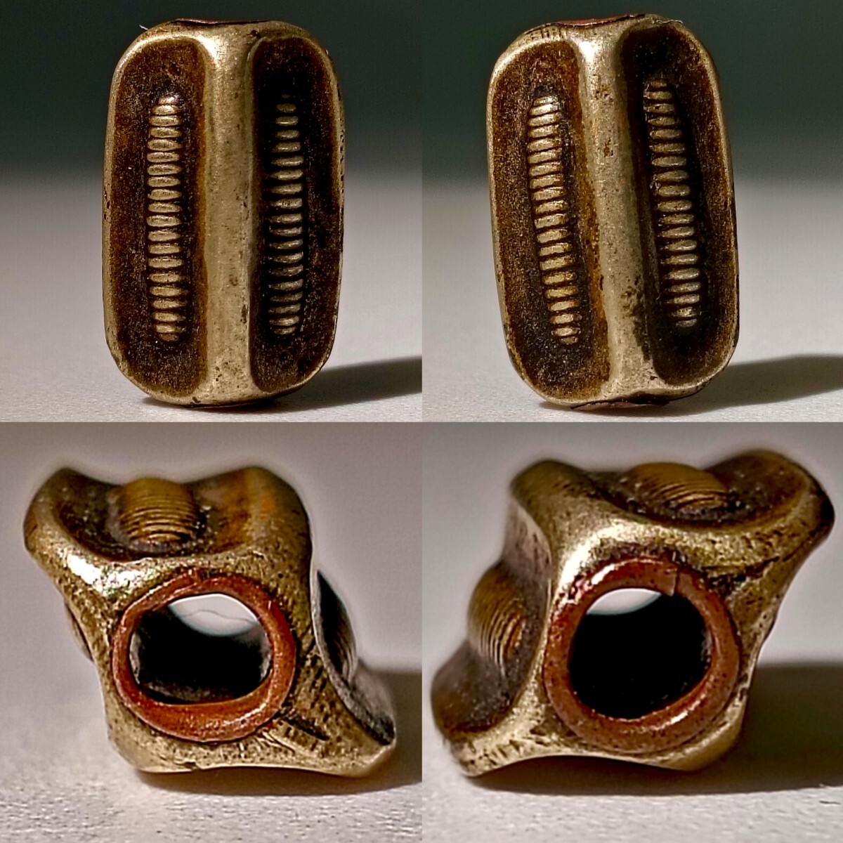 緒締め玉 うずくまる人物 骨董 印籠 胴乱 R1440 - メルカリ