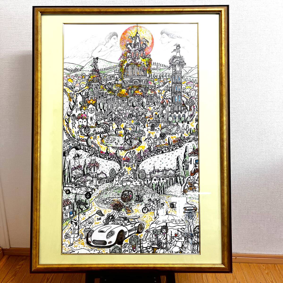 Yahoo!オークション 30号 の落札相場・落札価格 (絵画) 島田三郎作品を