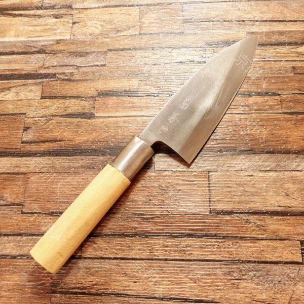 特大 黒打 出刃包丁 堺 菊秀 別打 31cm 鞘付 【公式通販】