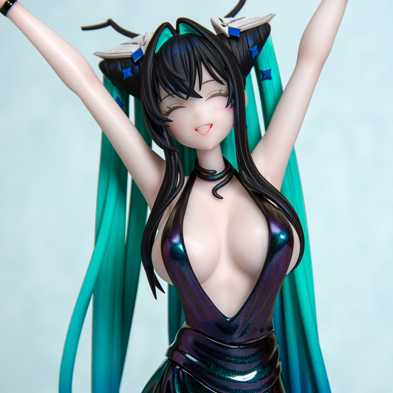 塗装済み完成品 ブルーアーカイブ 尾刀 カンナ ガレージキット