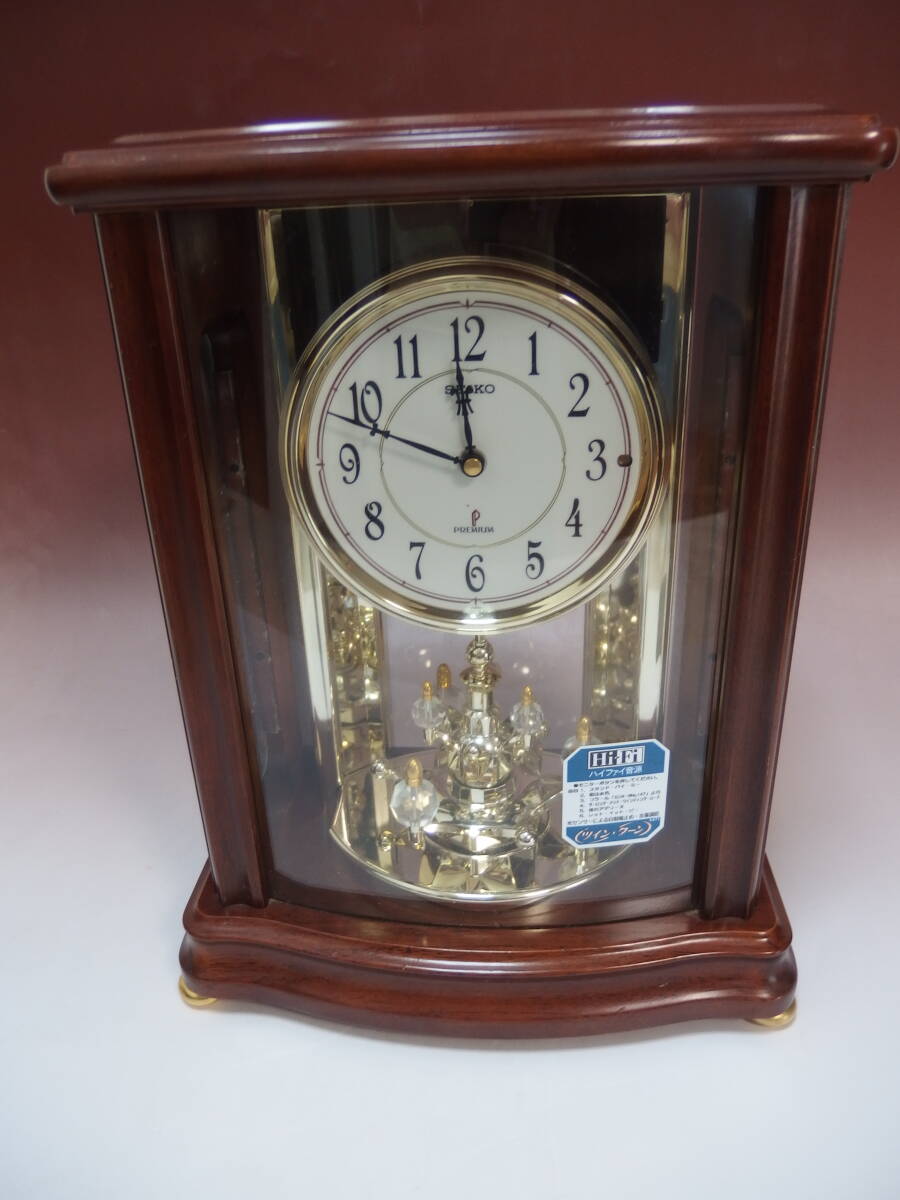 SEIKO DECOR AZ727B 置時計 ダブルハイファイ音源 ステレオサウンド