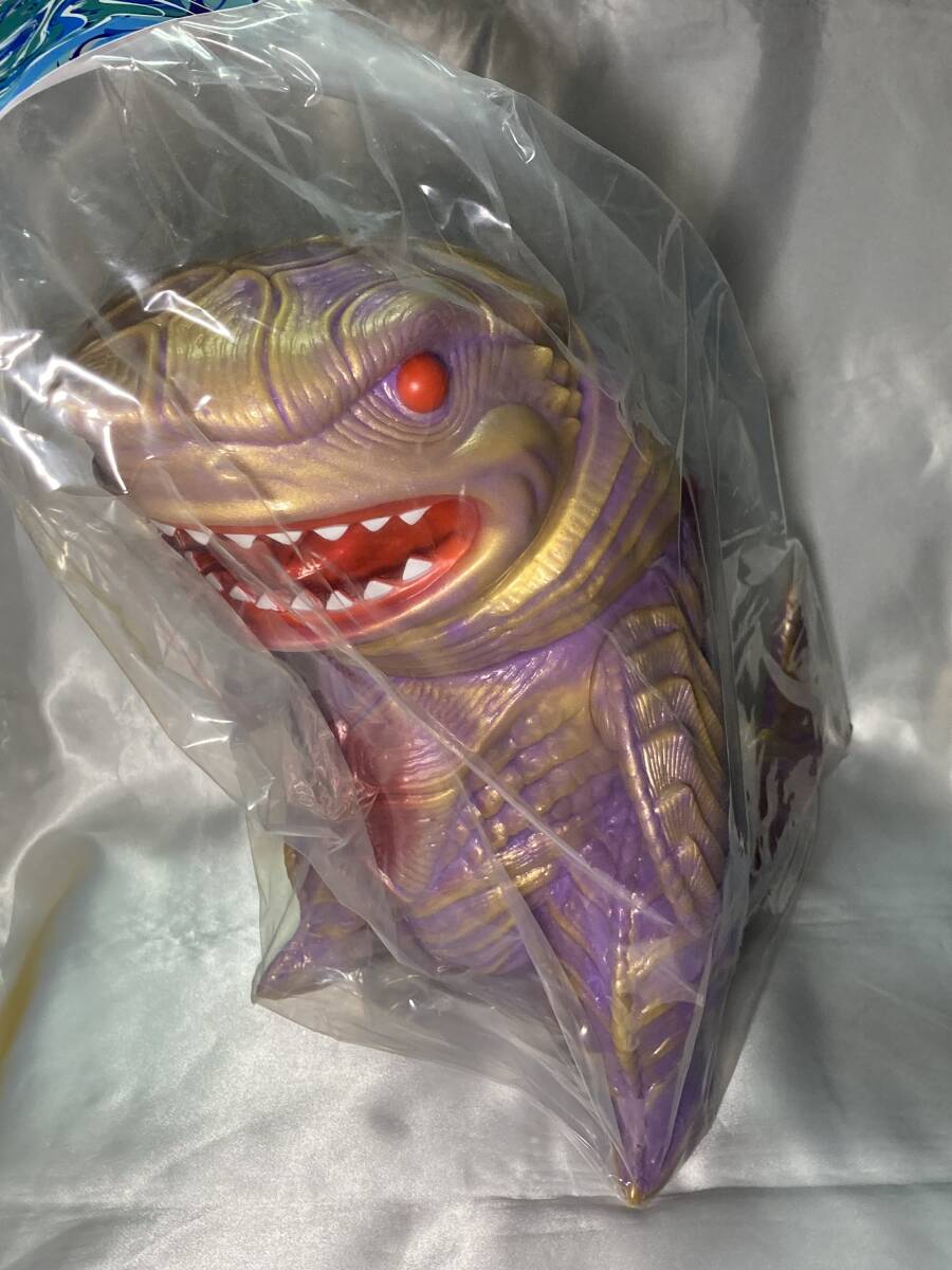 サンガッツ　メガロドン　ソフビ　未開封 メガロドン（オレンジポラリゼーション） | 海洋古代