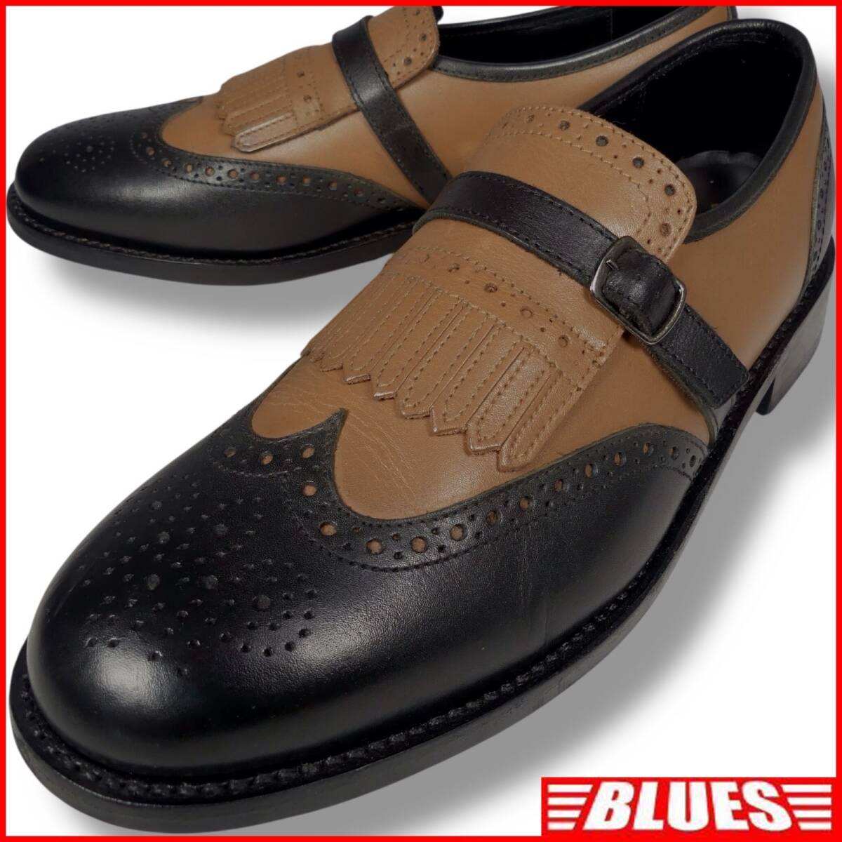 即決 HAWKINS ホーキンス メンズ 8.5 26.5cm程度 本革 レザー ワーク 