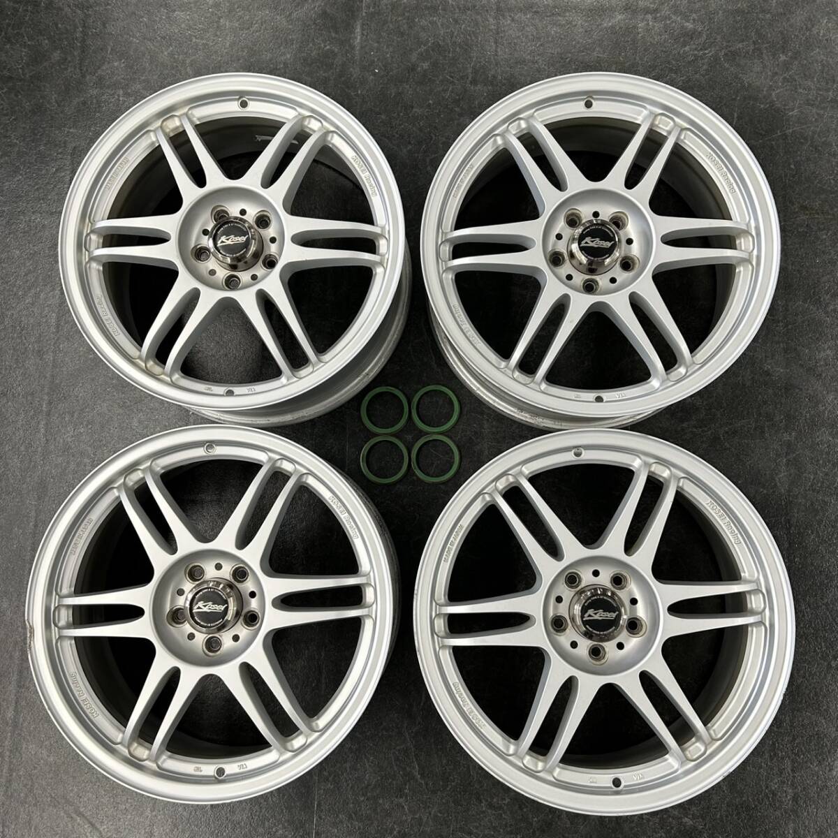 Wyniki KOSEI /コウセイ K1-TS アルミホイール4本 17インチX8J+45 5穴
