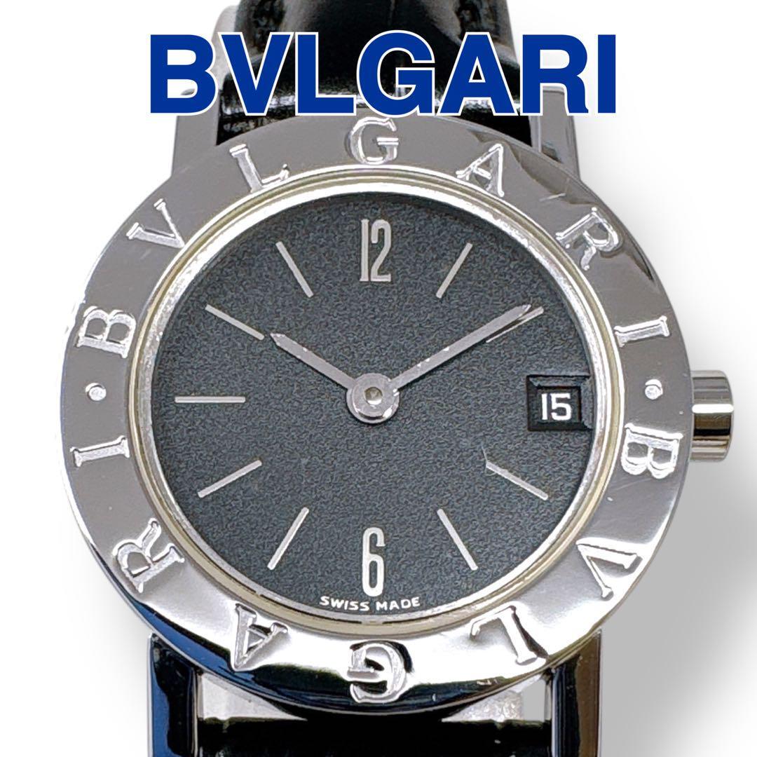 ブルガリ BVLGARI エルゴン EG30S ブラック文字盤 黒 クォーツ
