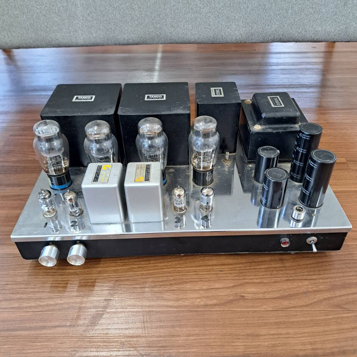 Marconi製 2A3 真空管アンプ 大型出力トランス　TANGO電源トランス Marconi製 2A3 真空管アンプ 大型出力トランス TANGO電源トランス