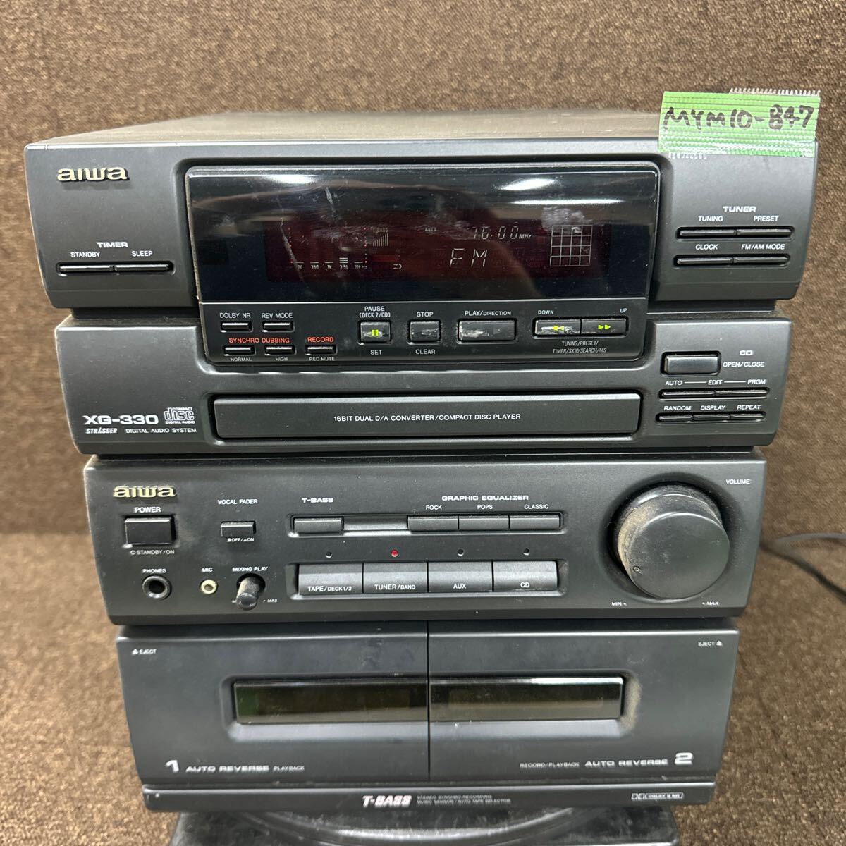 AIWA XG-S909 ミニコンポ ジャンク品