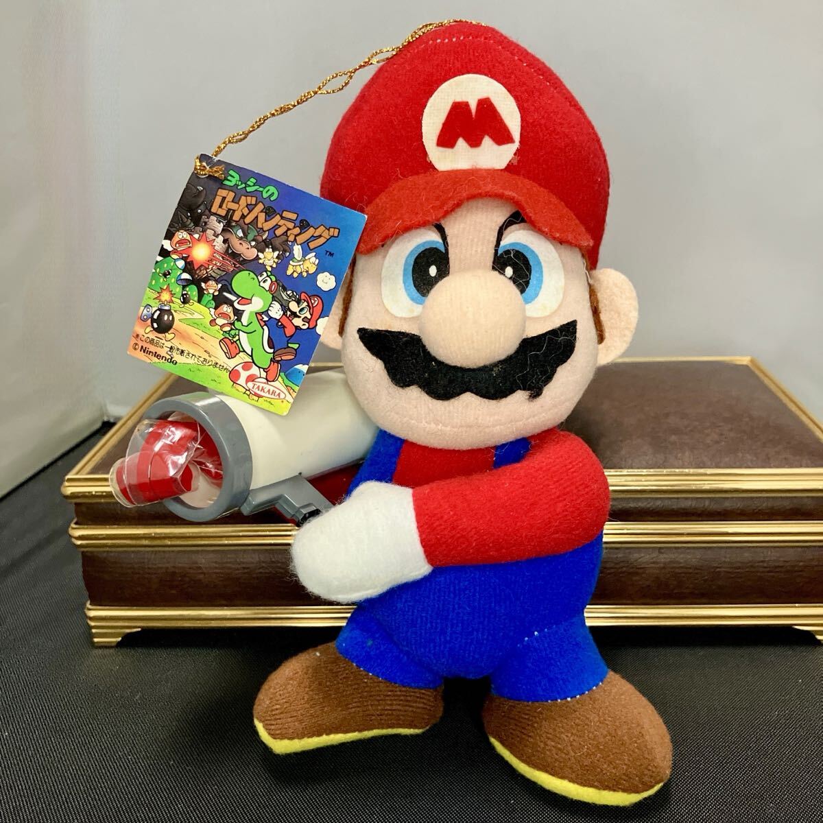マリオボッタ　プリマ　希少ブラック Jakks Pacific Super Mario with Power Up Mushroom 4-in Figure