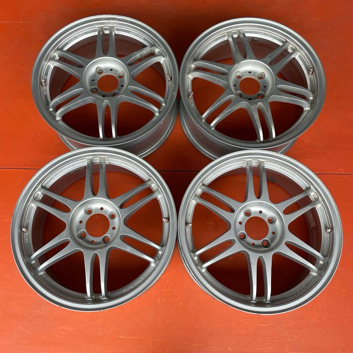 KOSEI /コウセイ K1-TS アルミホイール4本 17インチX8J+45 5穴 PCD114