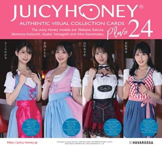恋渕ももな 金松季歩 ジューシーハニー PLUS #24 コンボ直筆サインカード juicy honey plus 24