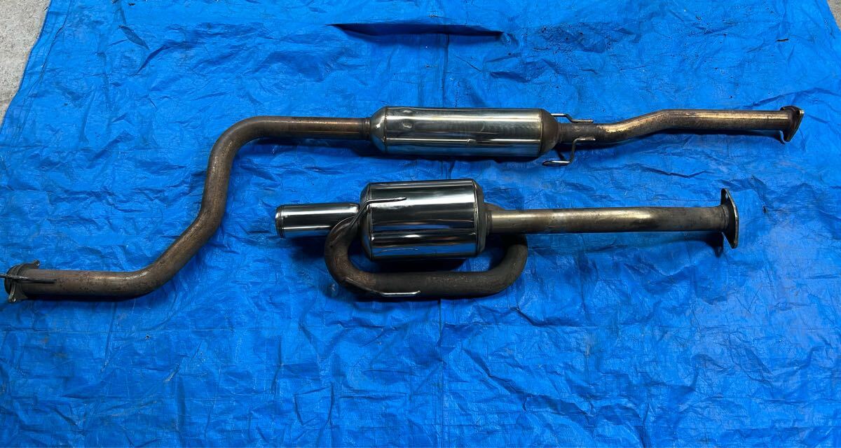 モビリオ スパイク GK1 無限 Mugen マフラー 無限 GK1