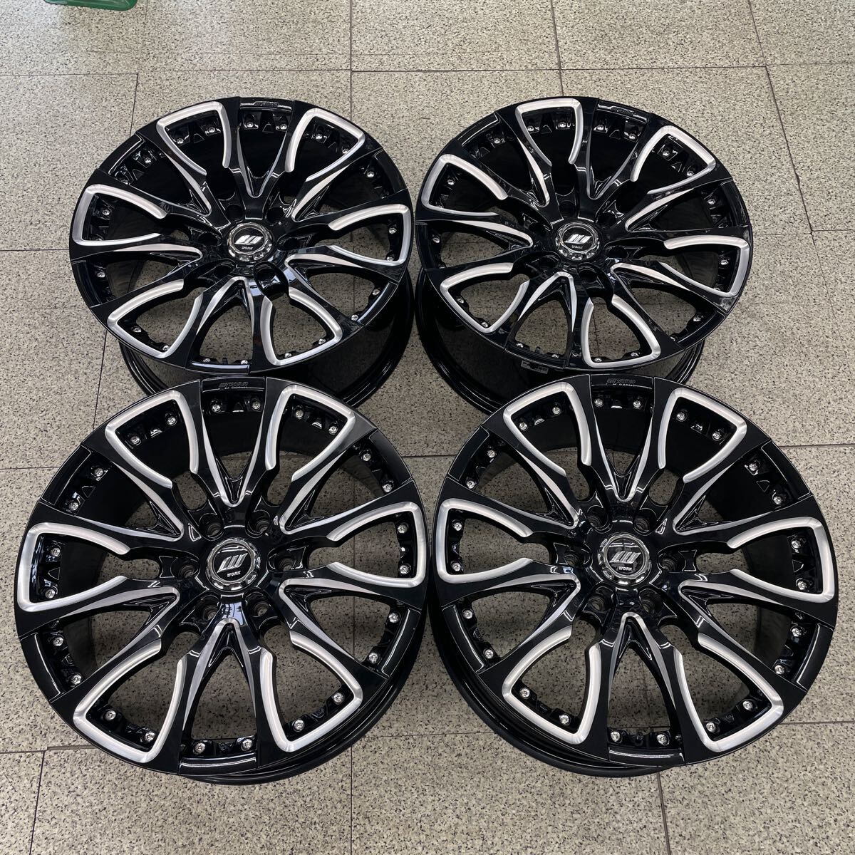 Yahoo!オークション 【SWK】 PDW 20インチ メッシュ ホイール 8.5J ET+ 