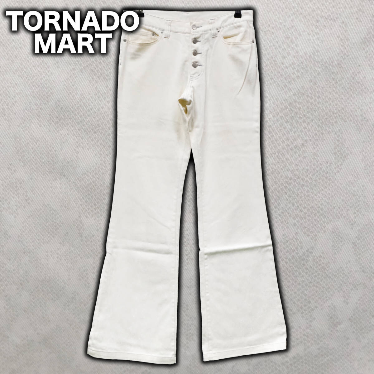 TORNADO MART ストレートパンツ archives TORNADO MART∴ストレッチオックスワイドカーゴパンツ / TORNADO