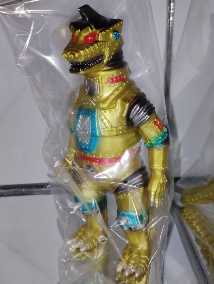 メカゴジラ ゴールド ブルマァク ソフビ ブルマァクの怪獣シリーズ