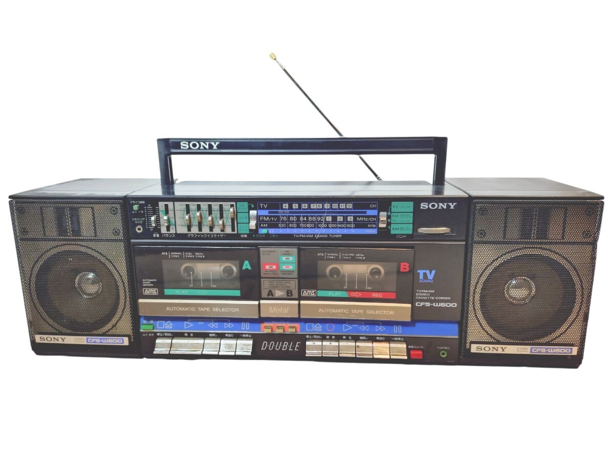 オーディオ機器 SONY ソニー CFS-99 ラジカセ ラジオカセット