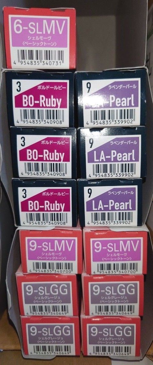 本日限定割引中！】イノアカラー カラー剤 21本セット販売 | Shop at