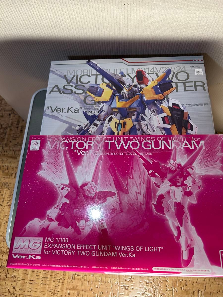 MG νガンダム Ver.Ka チタニウムフィニッシュ 未開封未組立品 美品入手