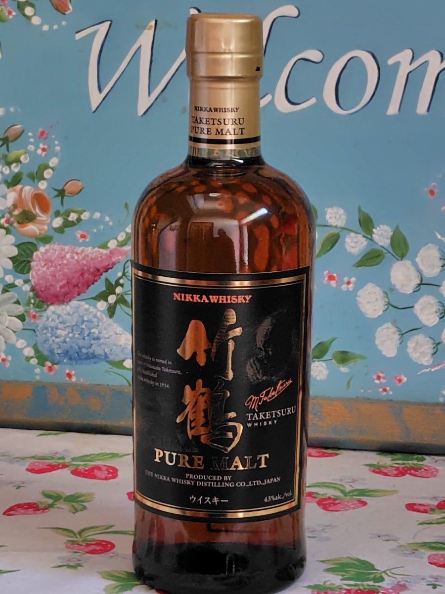 終売 黒ラベル 竹鶴 箱付き ピュアモルト 43度 700ml 【公式通販】