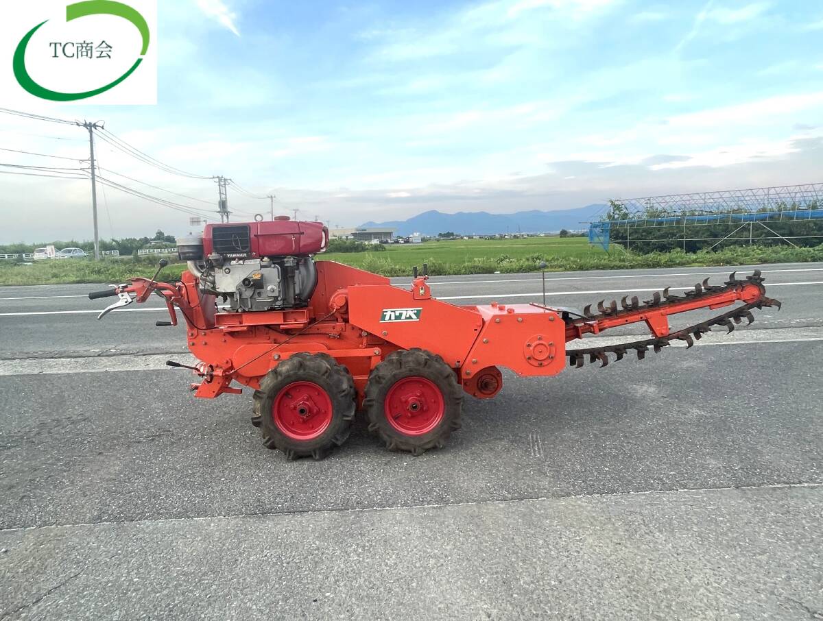 ジャンク　　カワベ　トレンチャー　溝堀機 ジャンク カワベ トレンチャー 溝堀機 ジャンク カワベ トレンチャー