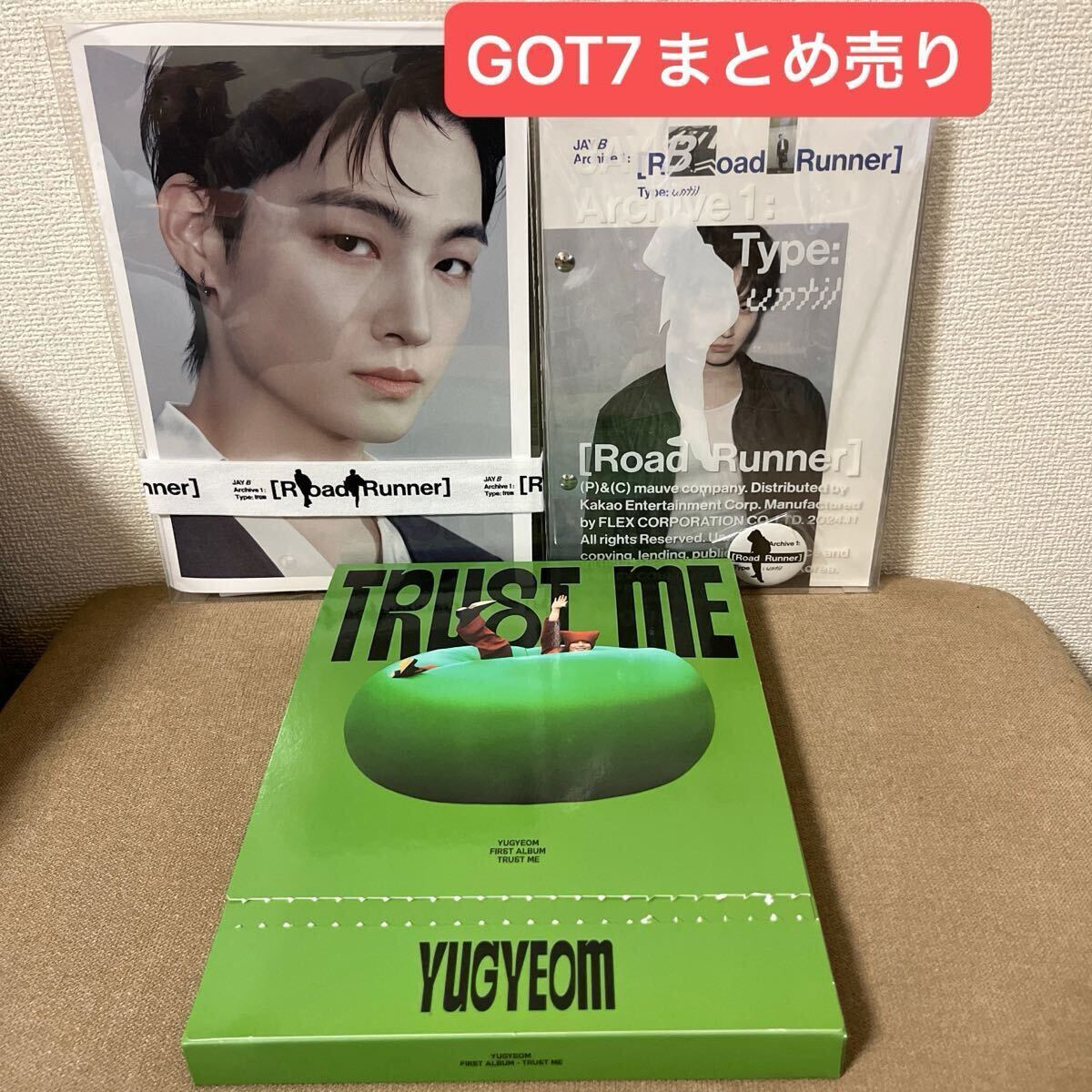 【レア】GOT7 アルバム 7for7 台湾版 ベンベン トレカ 集合ポラロイド レア】GOT7 アルバム 7for7 台湾版 ベンベン トレカ 集合