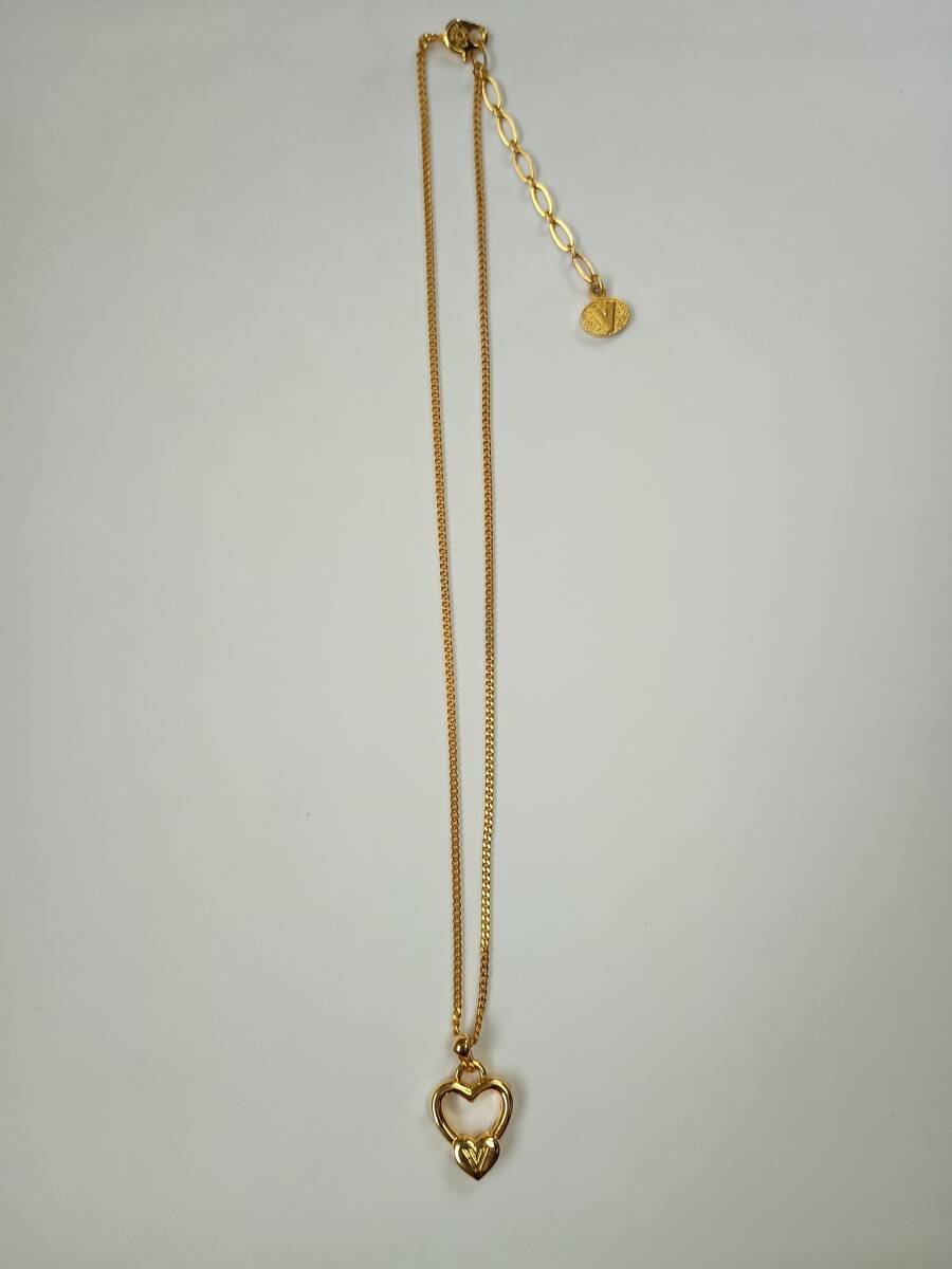 ヴィンテージネックレス【美品】 PAT刻印 ゴールド&アンティーク