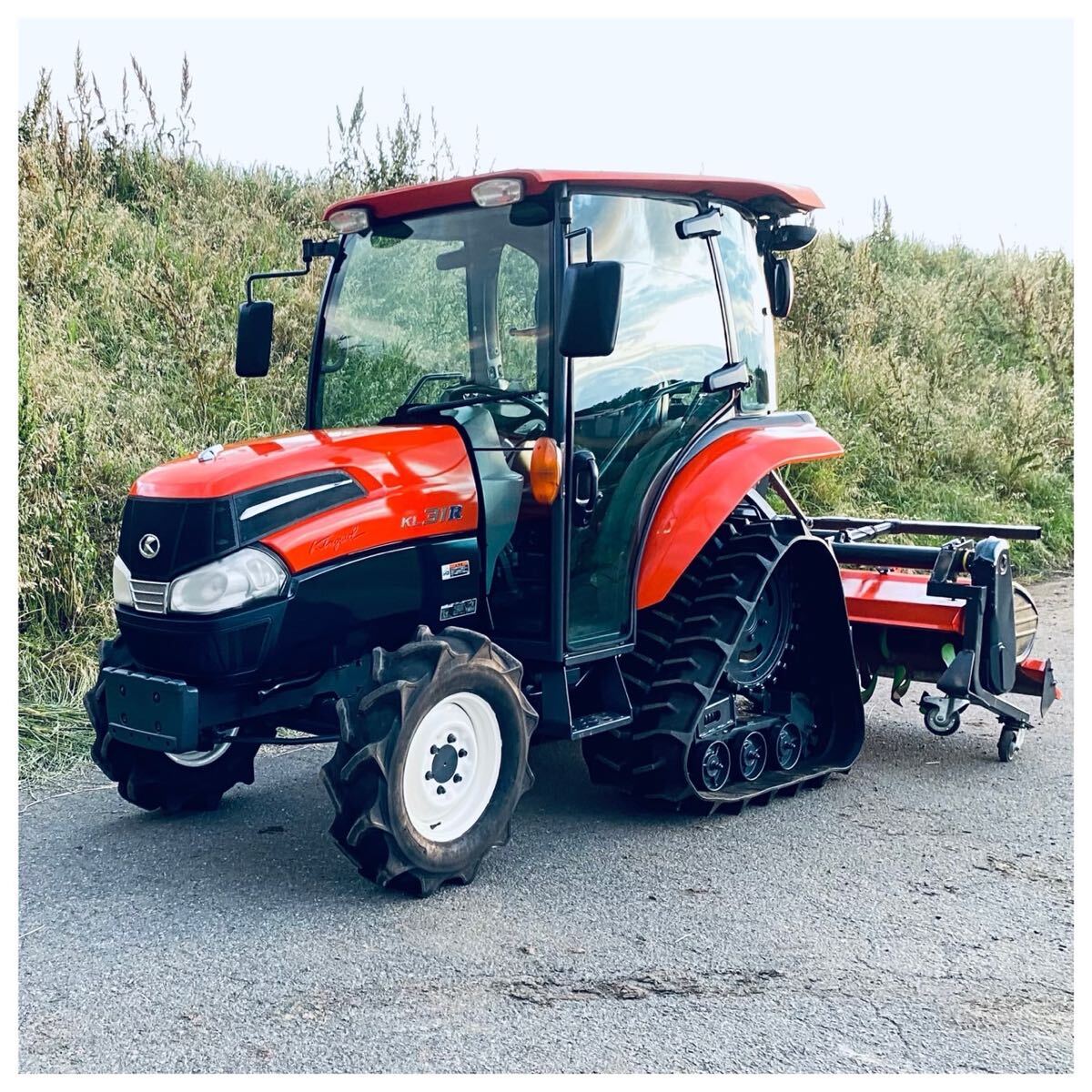 U-0061】クボタ GL530 トラクター 農機 4WD モンロー エアコン