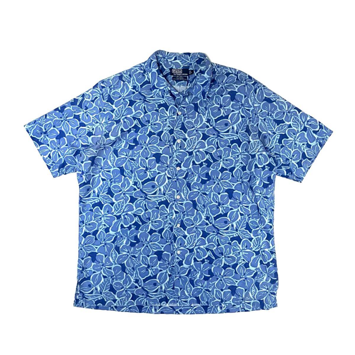 6-26 POLORalphLauren ポロラルフローレンCALDWELL アロハシャツ 半袖