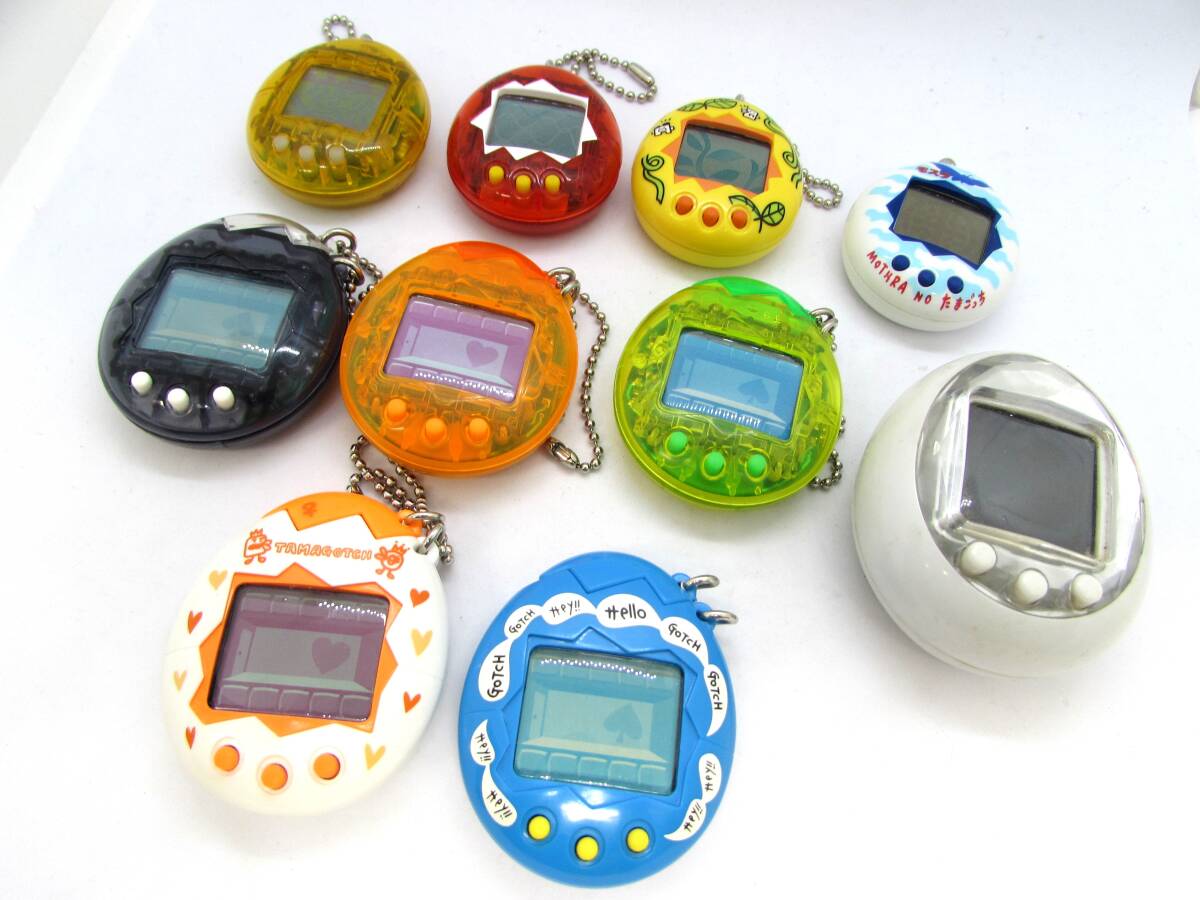 034-069▽たまごっち、メスっち、モスラのたまごっち等 5点セット ※未